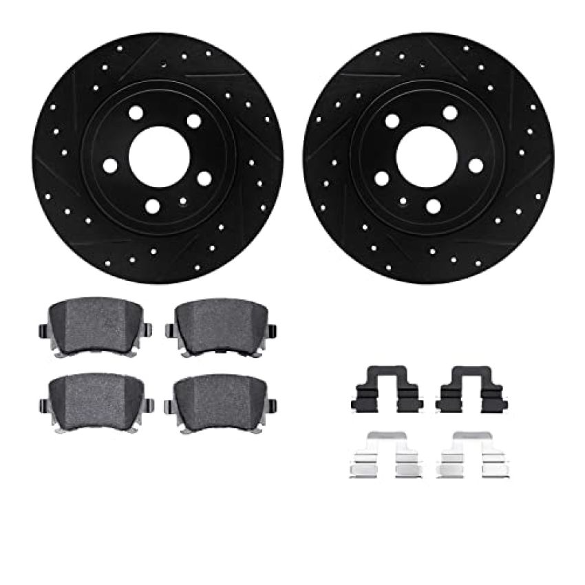Dynamic Friction 8612-73034 Rotor Kit