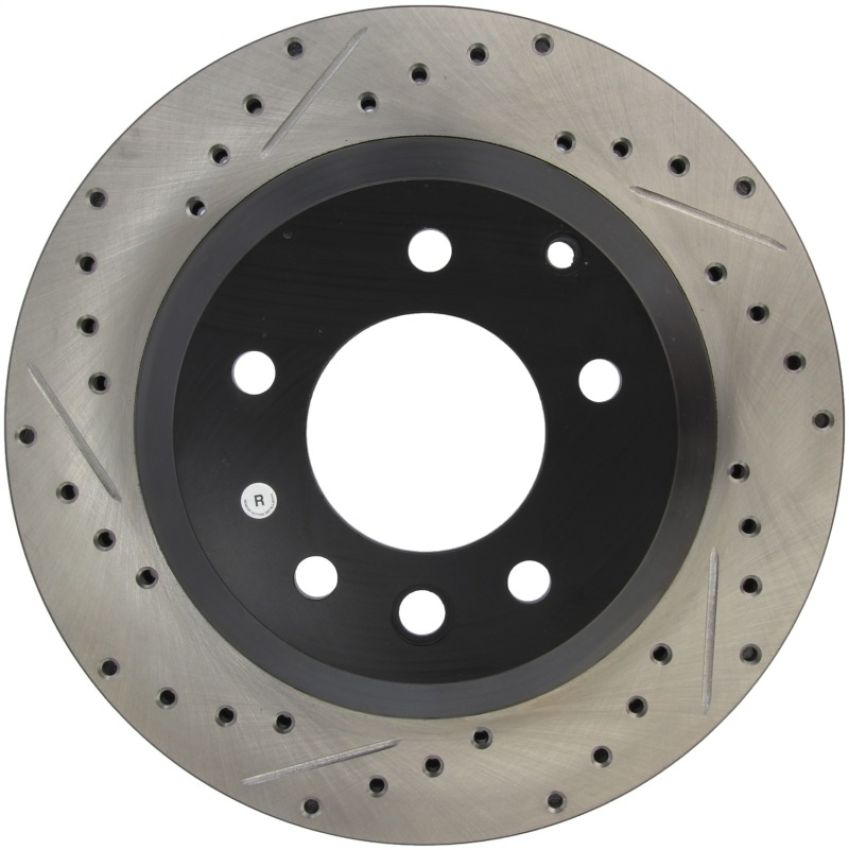Stoptech 127.33078R Slotted & Drilled Sport Brake Rotor