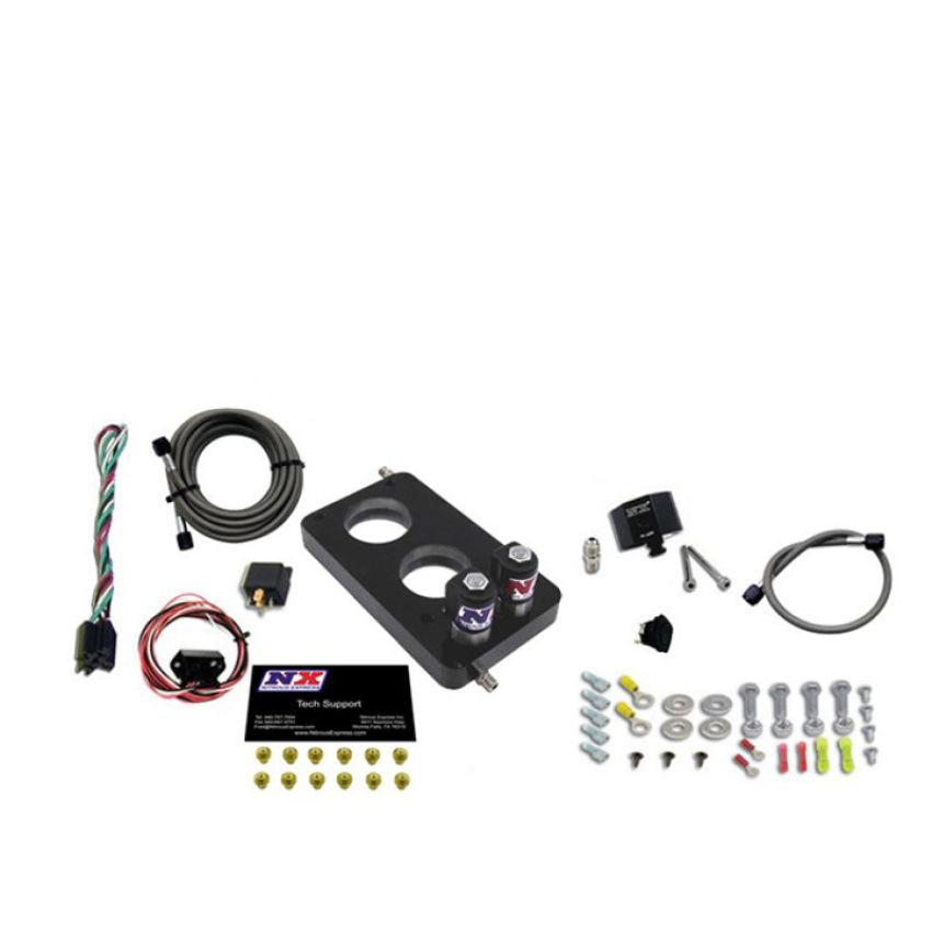 Nitrous Express 20947-00 4.6L 3 VALVE PLATE SYSTEM (50-150HP) 200-300HP JETTING AVAILABLE LESS BOTTLE