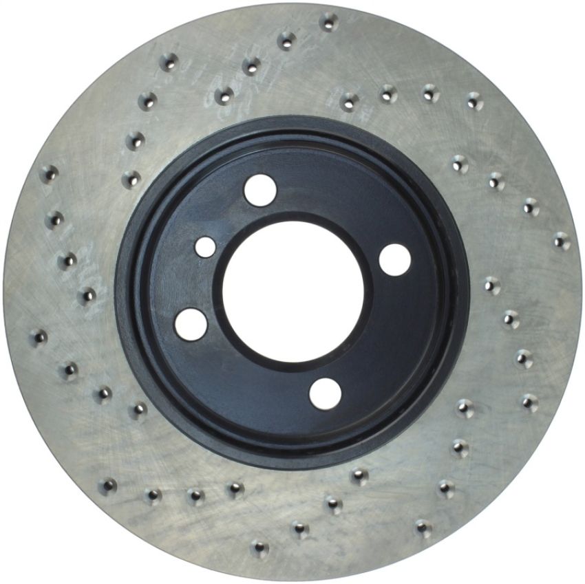 Stoptech 128.34018L Drilled Sport Brake Rotor