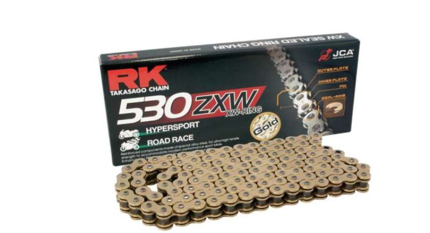 RK Chain GB530ZXW-100FT GB530ZXW-100FT XW-Ring - Gold