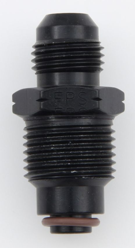 FRAGOLA FRG491964-BL Male Adapter Fitting #6 x 18mm x 1.5 FI Black