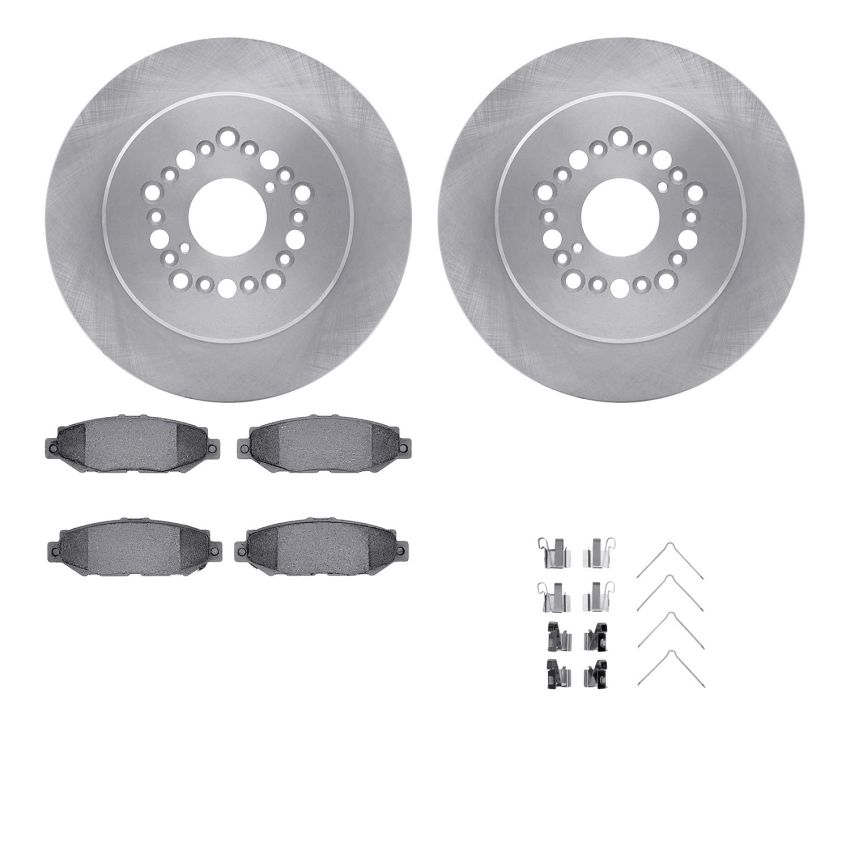 Dynamic Friction 6512-75061 Rotor Kit