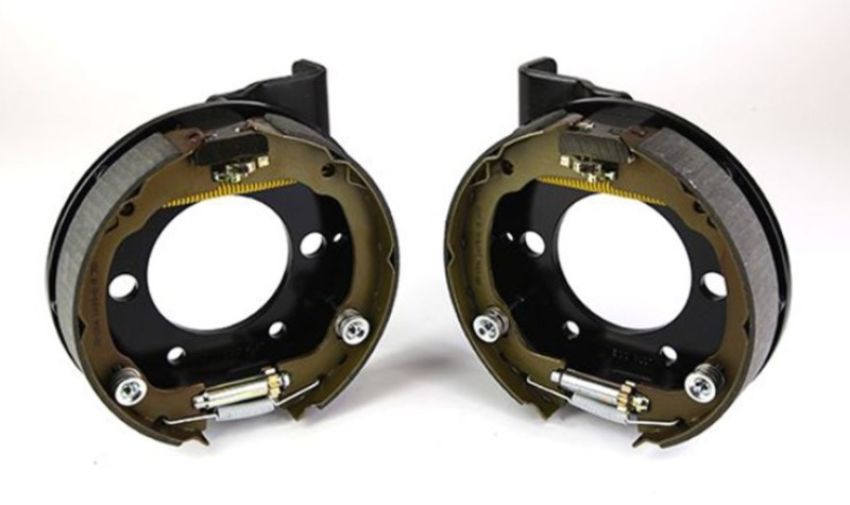 Wilwood 249-9780/81 Brackets (2) - Disc/Drum 2005+ Mustang 8.8in Offset (Less Caliper Brackets)