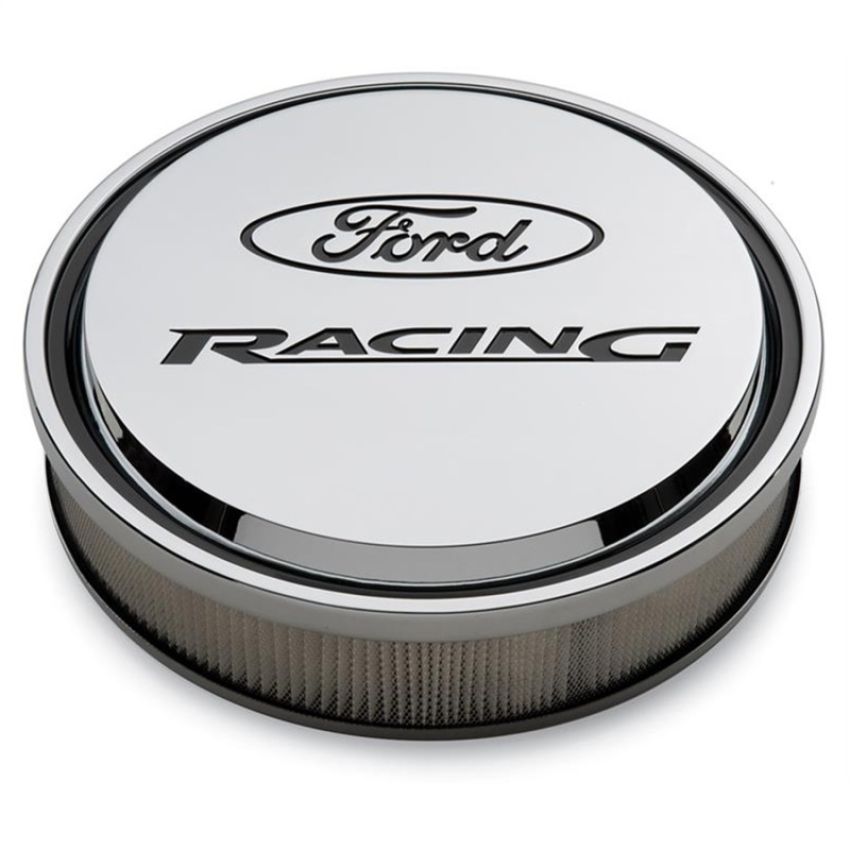 FORD FRD302-384 Slant Edge Air Cleaner Kit 13in Dia  Drop Base