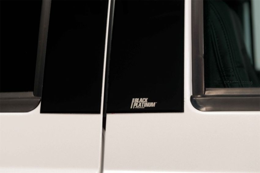 Putco 402670BP 19-20 Silv / Sierra 1500 - Crew Cab & Double Cab (4pcs) Black Platinum Pillar Posts Classic