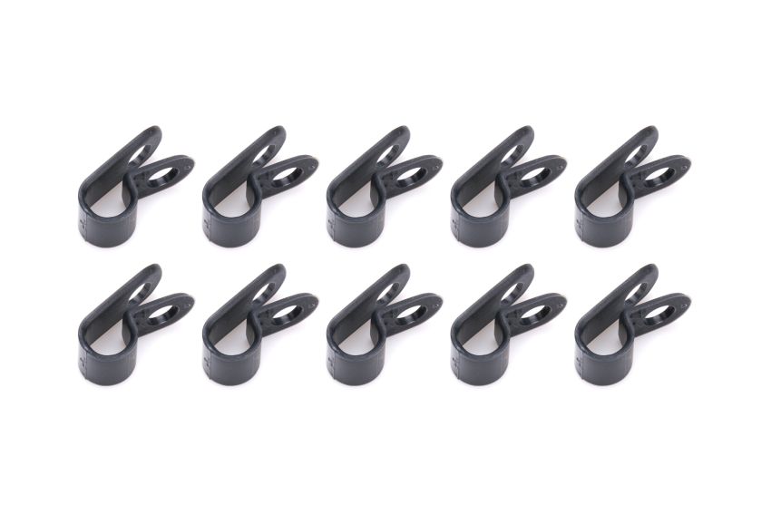 QUICKCAR RACING PRODUCTS QRP66-810 Adel Line Clamps Nylon 1/4in 10pk