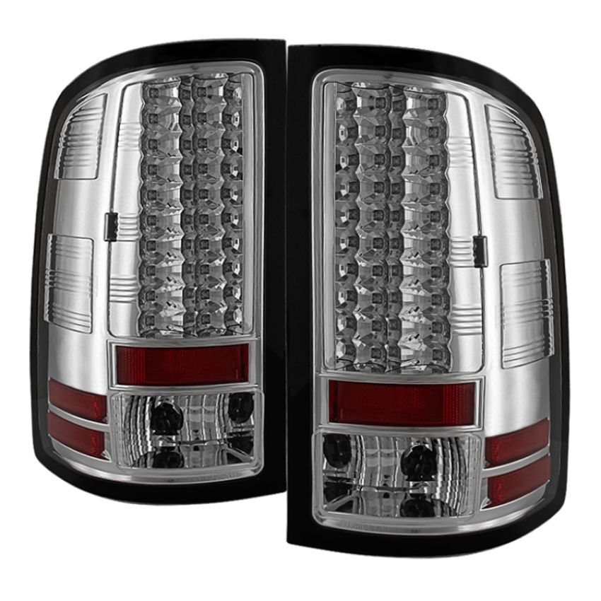 SPYDER 5014931 LED Tail Lights - Chrome