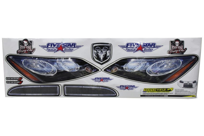FIVESTAR FIV470-410-ID Nose Only Graphics MD3 Charger Sticker Decal