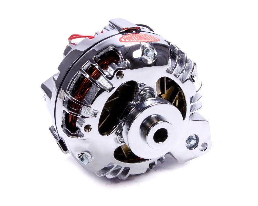 POWERMASTER PWM175191 Chrome Mopar 95amp Alter Single Groove Pulley