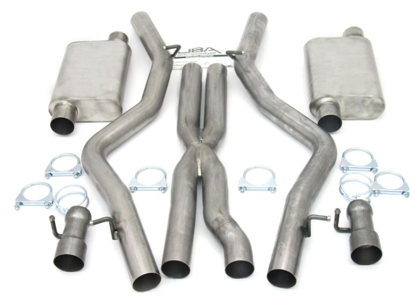 JBA 40-1665 08-14 Dodge Challenger SRT8 6.1L/6.4L 409SS Dual Rear Exit Cat-Back Exhaust
