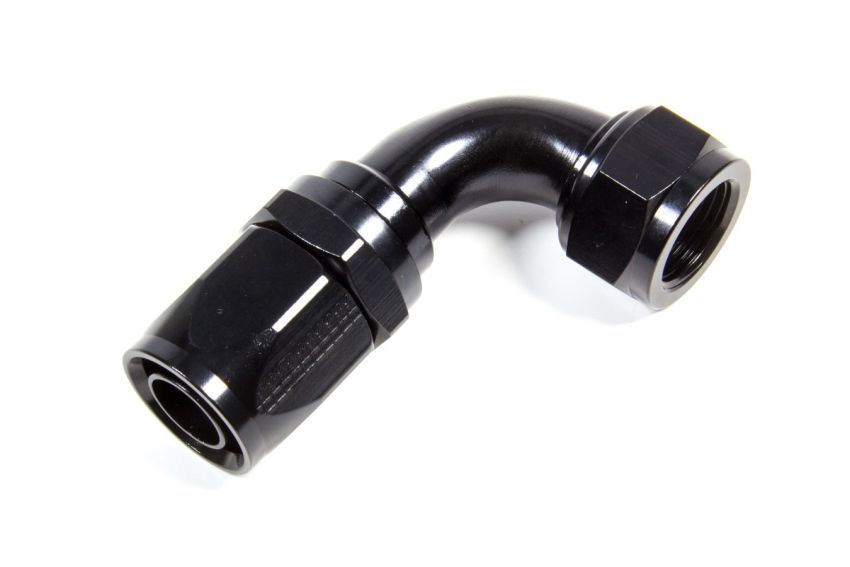 FRAGOLA FRG229013-BL Hose Fitting #12 90 Deg. to #16 Hose Black