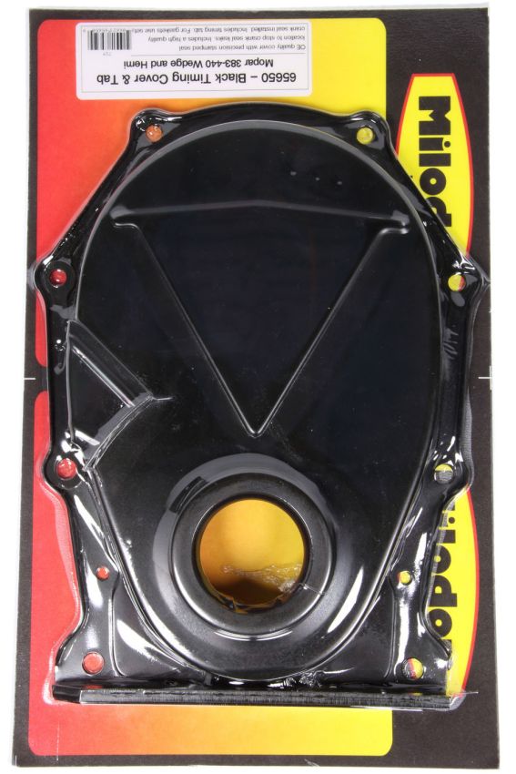 MILODON MIL65650 BBM Timing Cover - Black