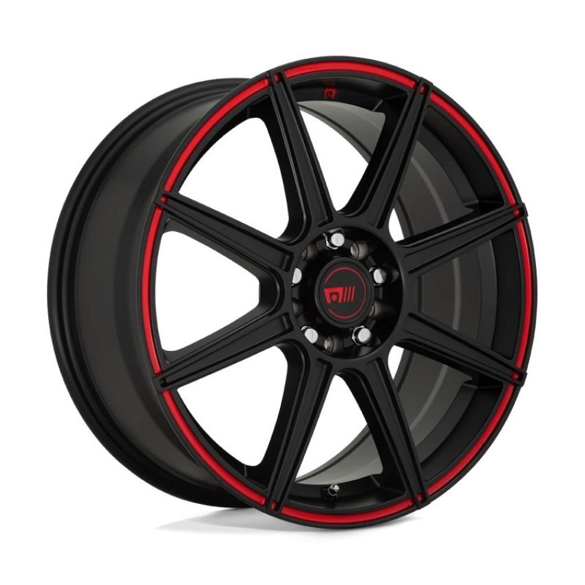 MR142 18X8 5X4.5/120 S-BLK RED 35MM
