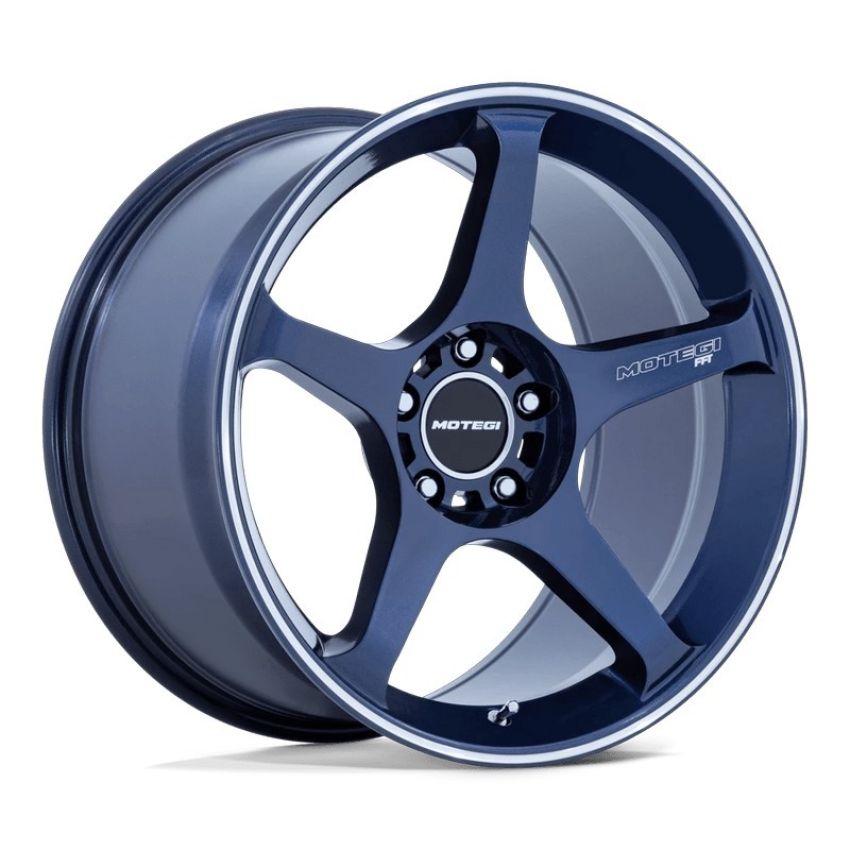 BATTLE V 17X8.5 5X100 56 +30 OB-BLU MCH