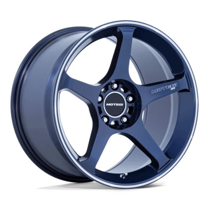BATTLE V 18X9.5 5X100 56 +38 OB-BLU MCH