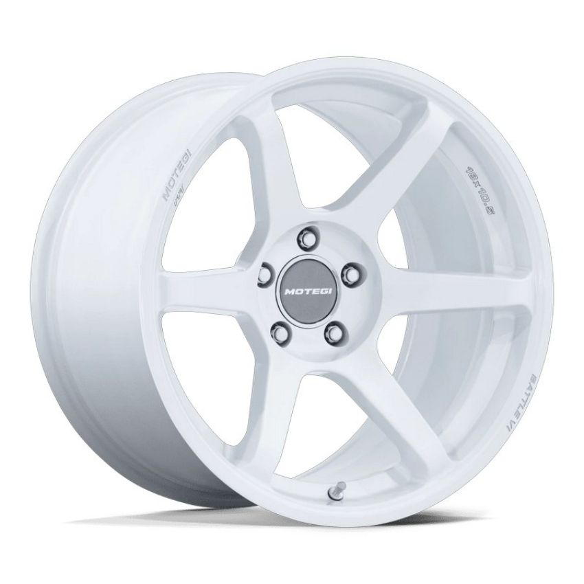 BATTLE VI 18X8.5 5X4.5 72 +22 MA-WHT-PRL