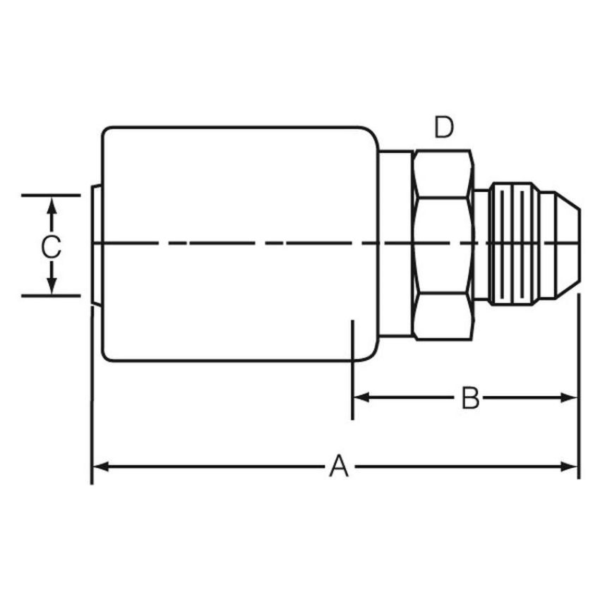 Dayco 108215 DC06-06MJ