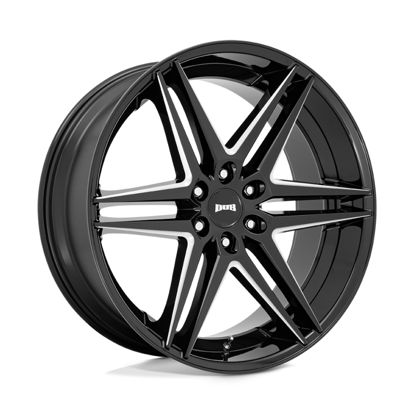 DUB 1PC S267 DIRTY DOG Wheel 24X10 6X5.5 106.1 25.0