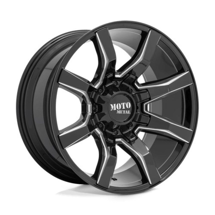 MOTO METAL MO804 20X10 6X135/5.5 G-BLK MILL 12MM