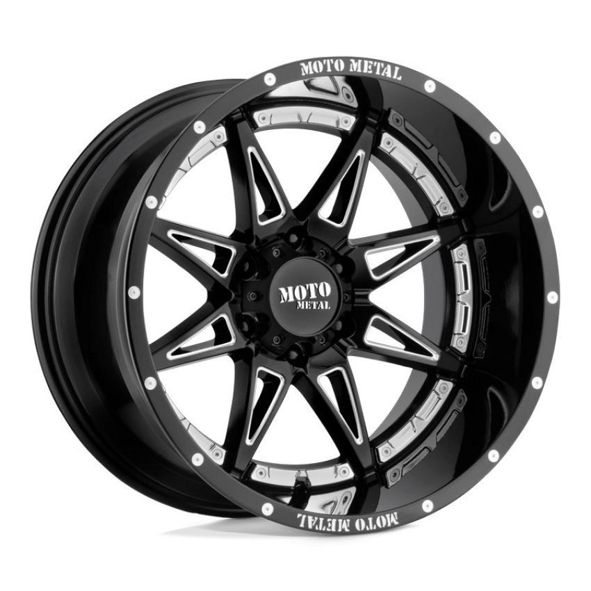 MO993 18X8.5 6X5.5 G-BLK MILL 18MM