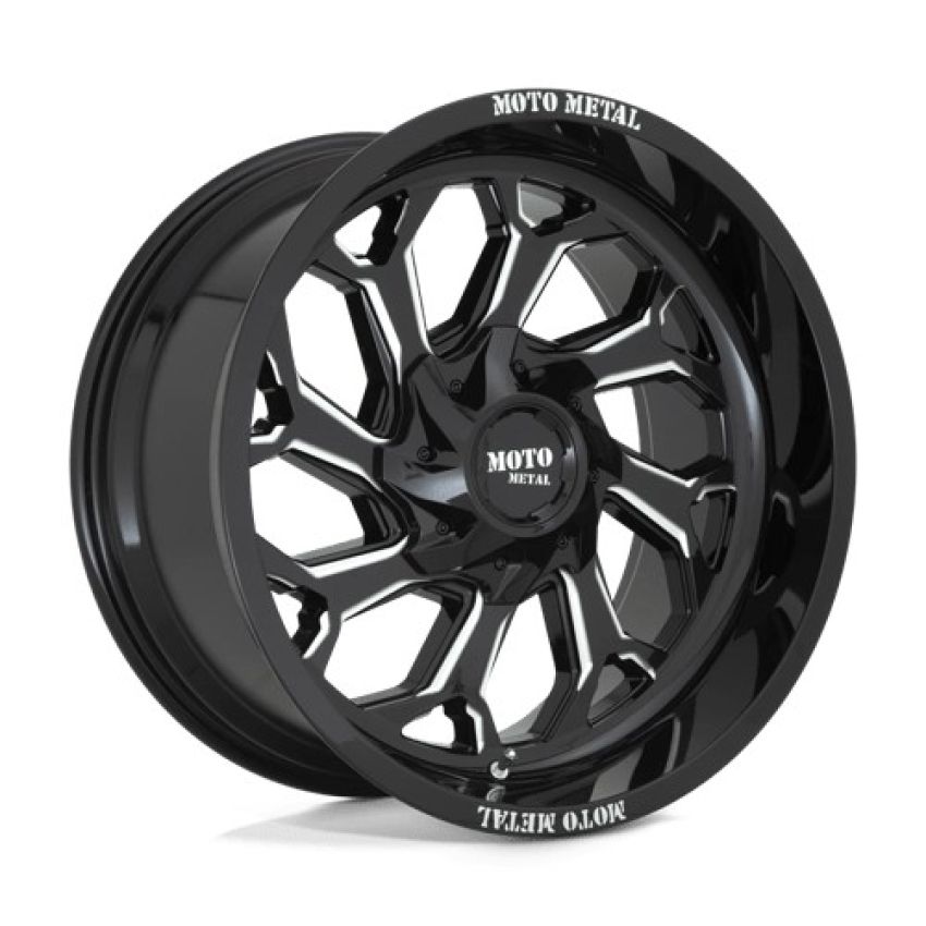 MOTO METAL MO999 20X10 8X6.5 G-BLK MILL -18MM