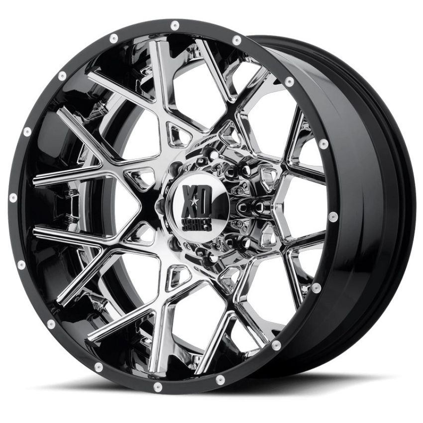 XD203 22X10 6X135 G-BLK/G-BLK/MILL -18MM