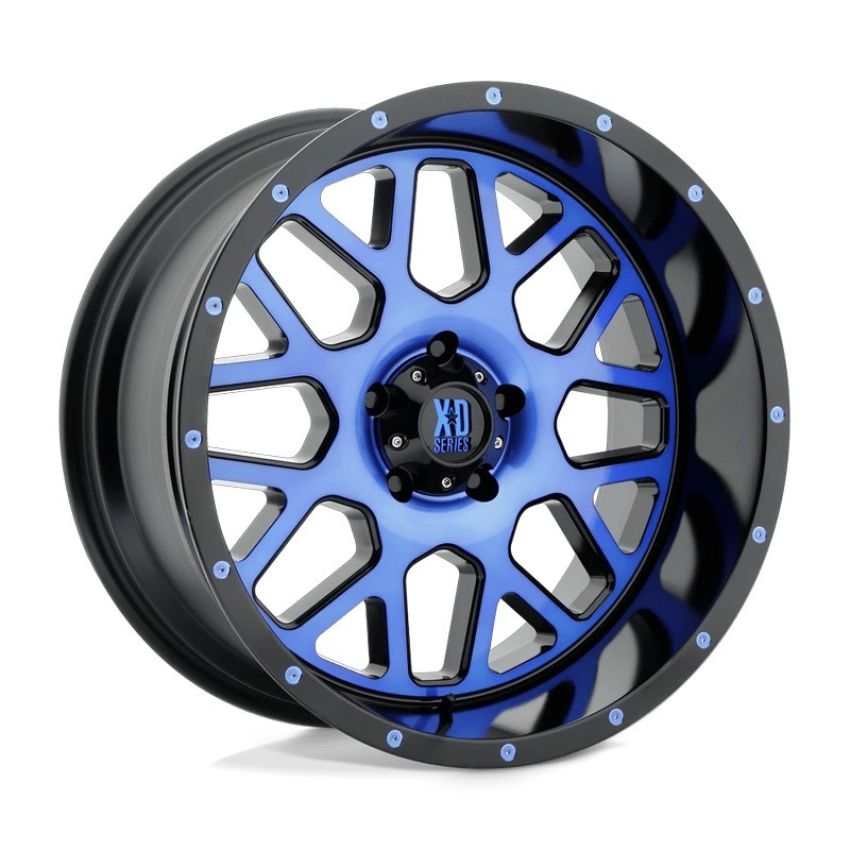 XD820 18X9 6X135 S-BLK MACH BTCC -12MM