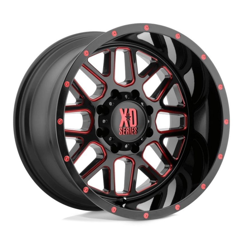 XD820 18X9 6X5.5 S-BLK MILL RTCC 18MM