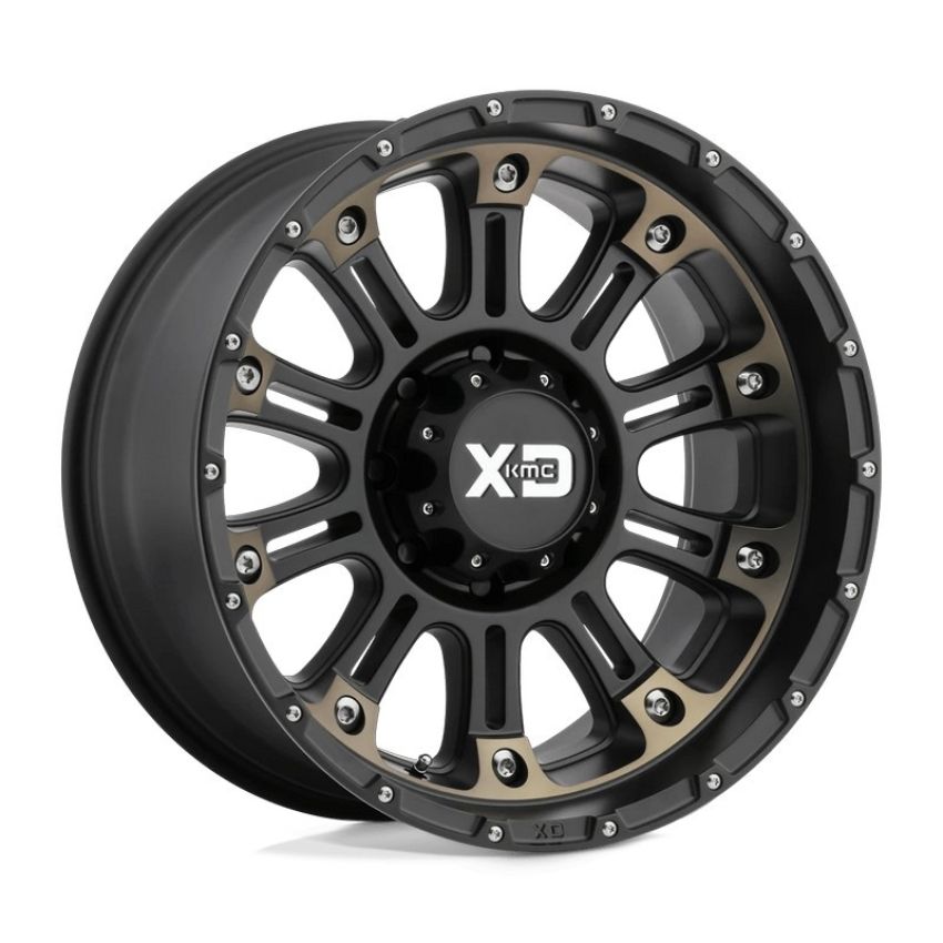 XD829 18X9 5X150 S-BLK MACH DTCC 18MM