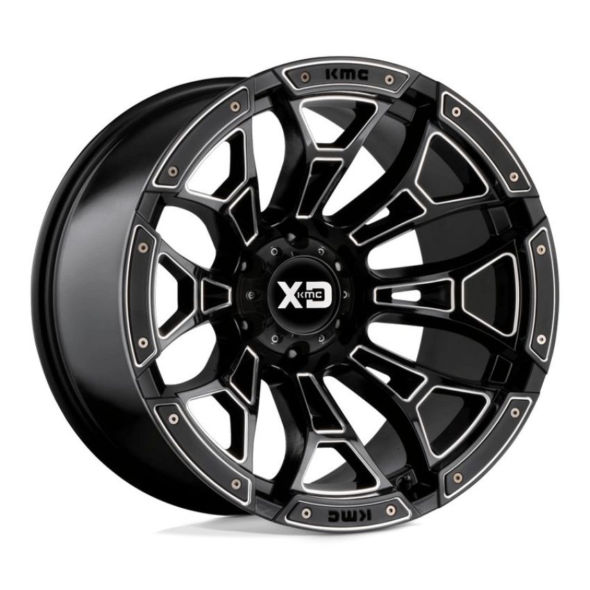 XD841 20X12 8X6.5 G-BLK MILL -44MM