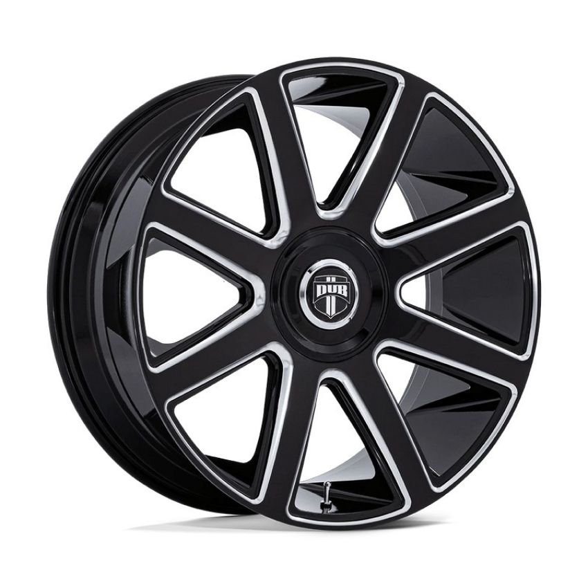 DUB 1PC DC273 PULL Wheel 24X9 5X115/120 74.1 15.0