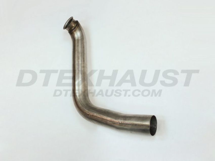 Different Trend Down Pipe 1999-2003 Ford 7.3l Powerstroke Turbo Diesel 4″ Mandrel Dent Exh DP-001