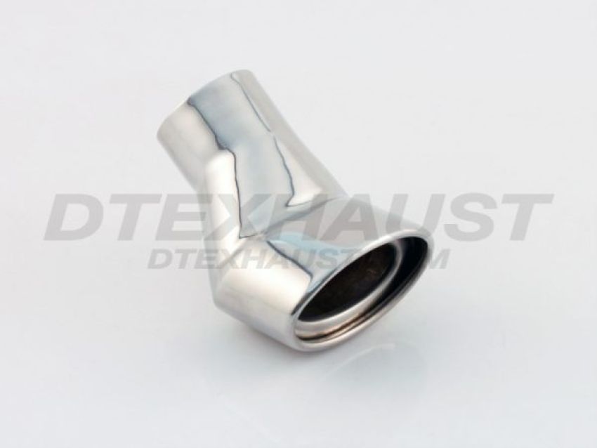Different Trend Hi-Polished Tips Oval Round Turn-up DT-061R
