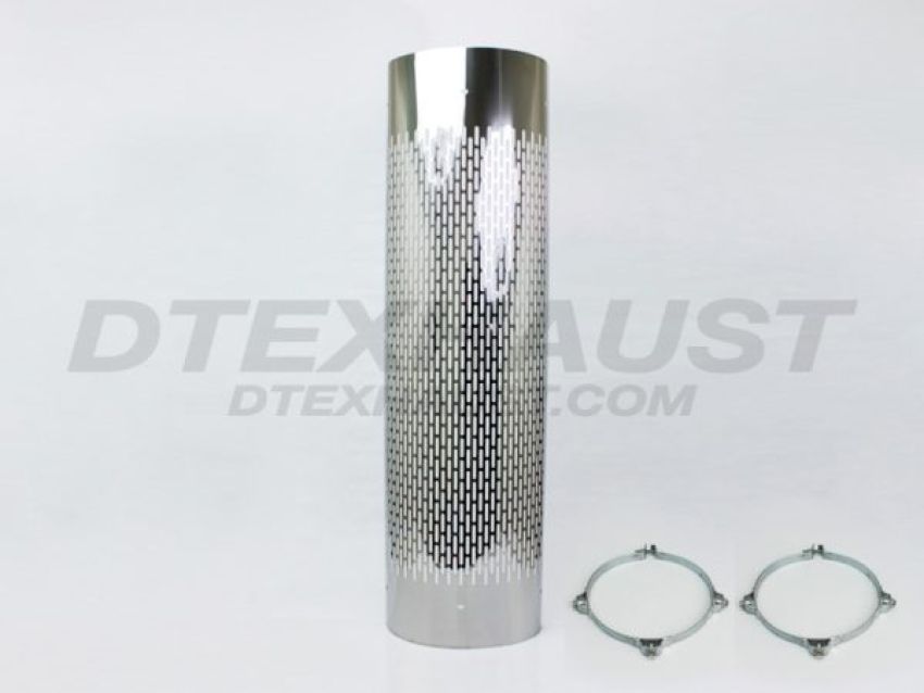 Different Trend Big Rig Heat Shields 180 Degree Heat Shield With Vertical Slot Design DT-1048181