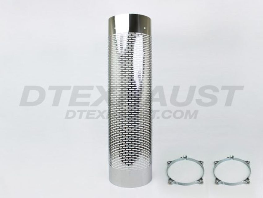 Different Trend Big Rig Heat Shields 270 Degree Heat Shield With Horizontal Slot Design DT-1048272