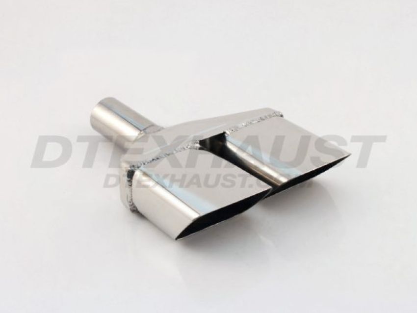 Different Trend Vintage Right Behind Bumper Challenger Dual Tip DT-20073R
