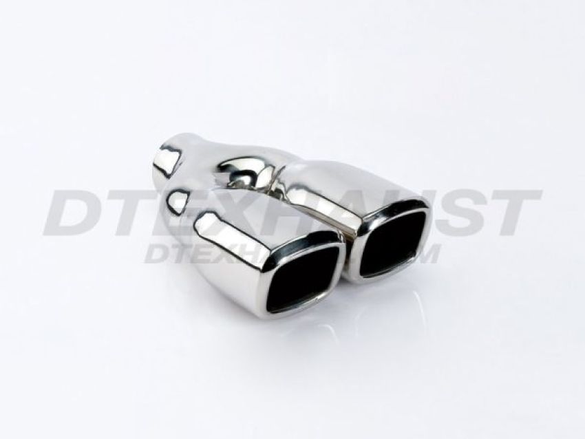 Different Trend Hi-Polished Tips Dual Double Wall Square Slant DT-24022DL