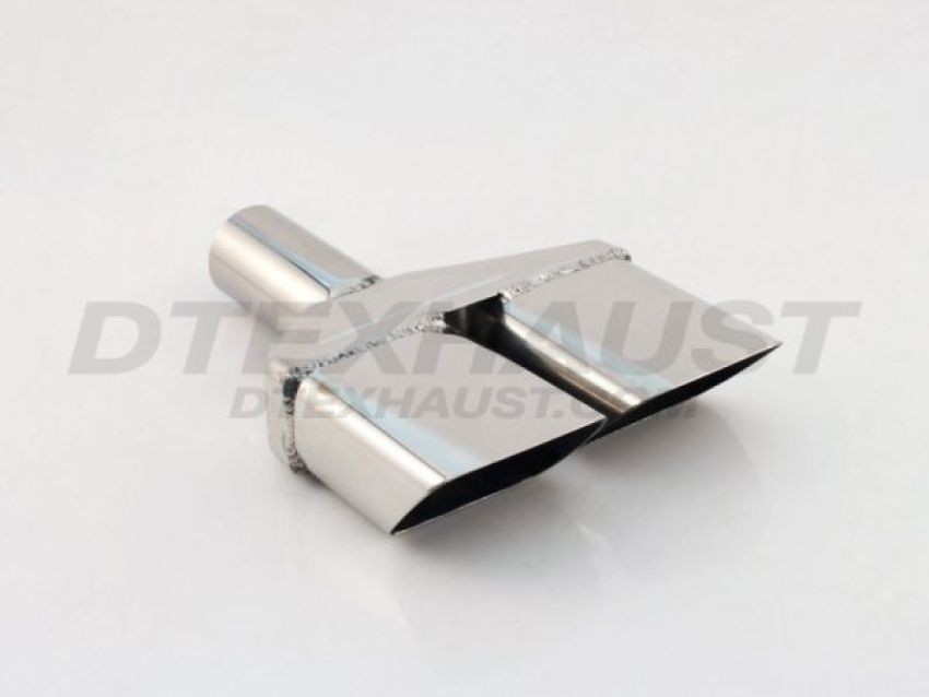 Different Trend Vintage Right Behind Bumper Challenger Dual Tip DT-24073R
