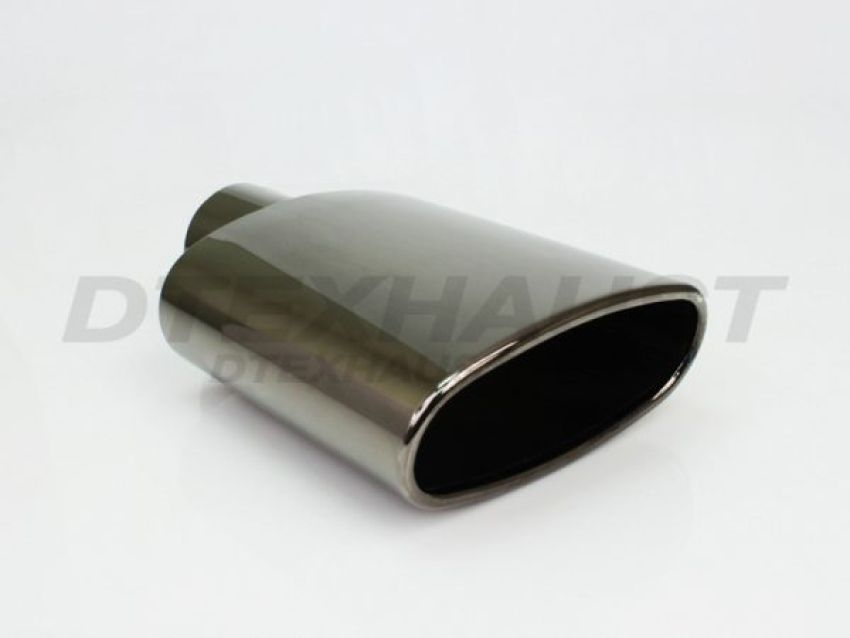 Different Trend Black Chrome Oval Round DT-24085BM