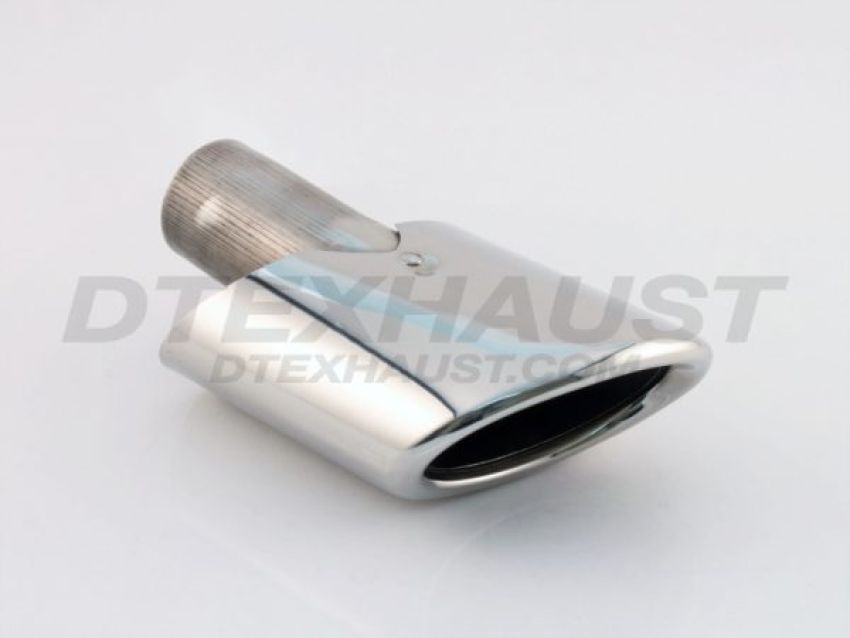 Different Trend Hi-Polished Tips Buick Enclave Suv Oval Round Double-wall Driver Side DT-24098L