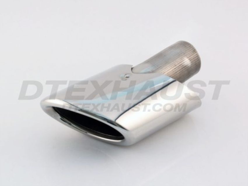 Different Trend Hi-Polished Tips Buick Enclave Suv Oval Round Double-wall Passenger Side DT-24098R