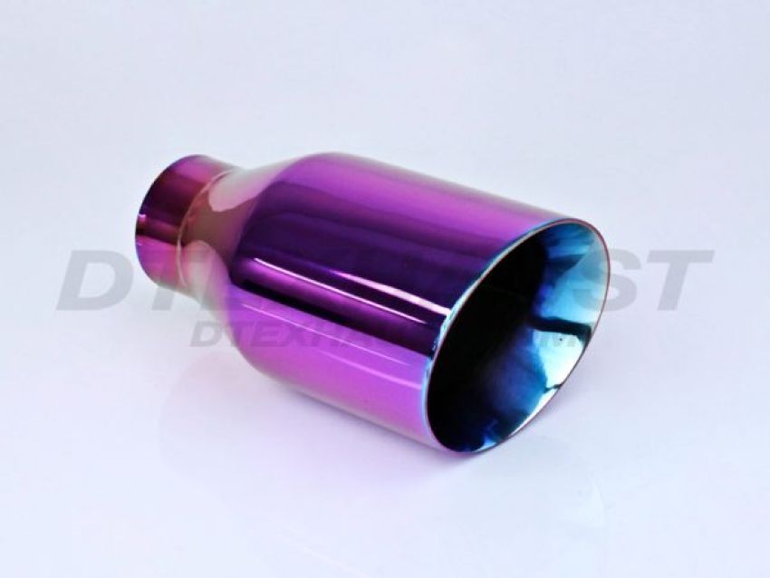 Different Trend Purple Color Burned 4″ Double Wall Angle Cut DT-24113CP