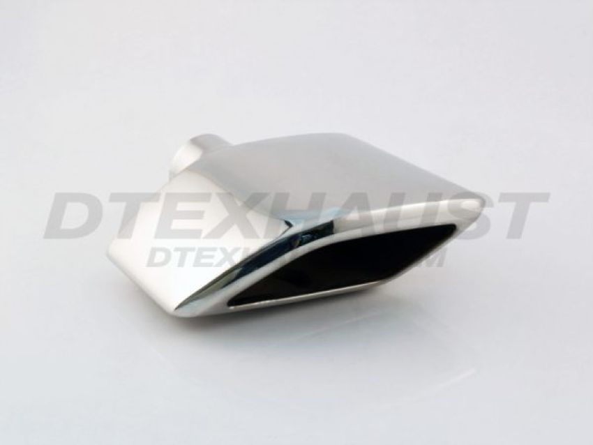 Different Trend Hi-Polished Tips Double Wall Rolled Slant (driver Side) DT-25126L
