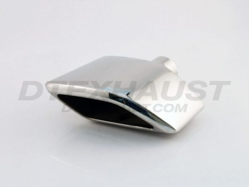 Different Trend Hi-Polished Tips Double Wall Rolled Slant (passenger Side) DT-25126R