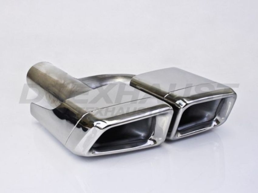 Different Trend Hi-Polished Tips Dual Double Wall Square Tip Driver Side DT-24138L
