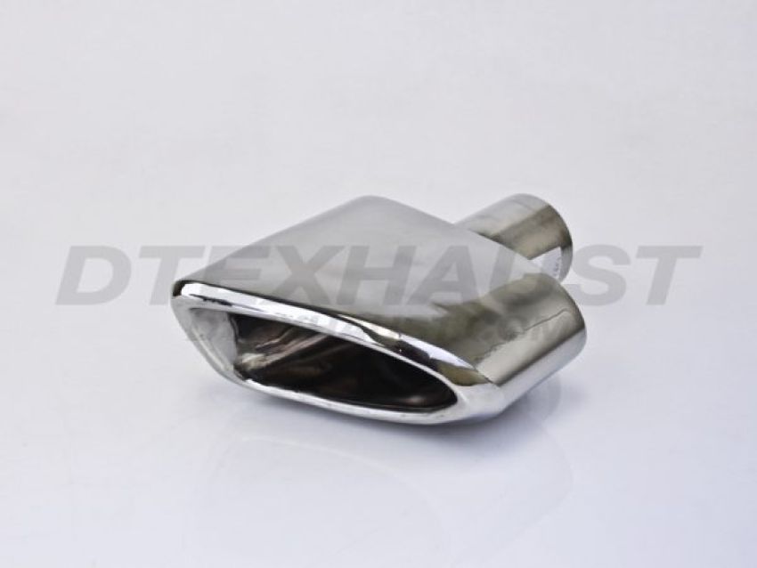 Different Trend Hi-Polished Tips Double Wall Half Moon Tip Passenger Side DT-24141R