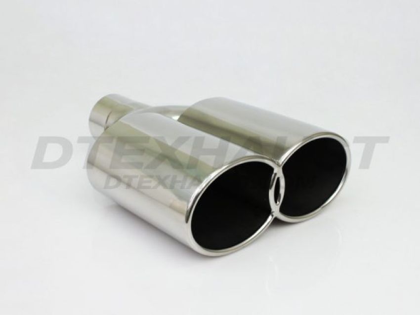 Different Trend Hi-Polished Tips Dual Single Wall Oval Rolled Edge Infinity Tip DT-24144