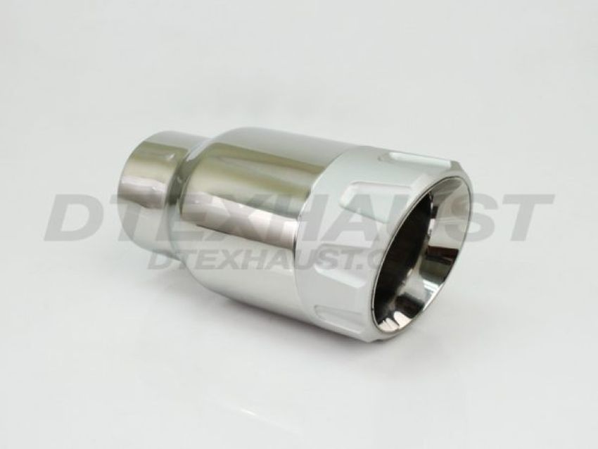 Different Trend Stainless Steel w/ Anodized Alum 3″ Double Wall Closed Outer Casing W/ Grey Anodized Aluminum Bil DT-24166A