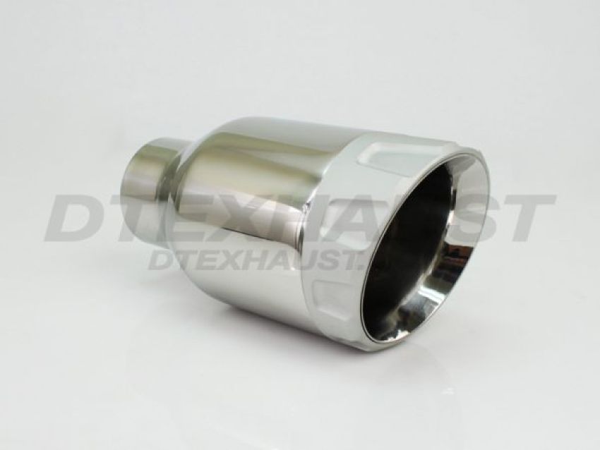 Different Trend Stainless Steel w/ Anodized Alum 4″ Double Wall Closed Outer Casing W/ Grey Anodized Aluminum Bil DT-24166C